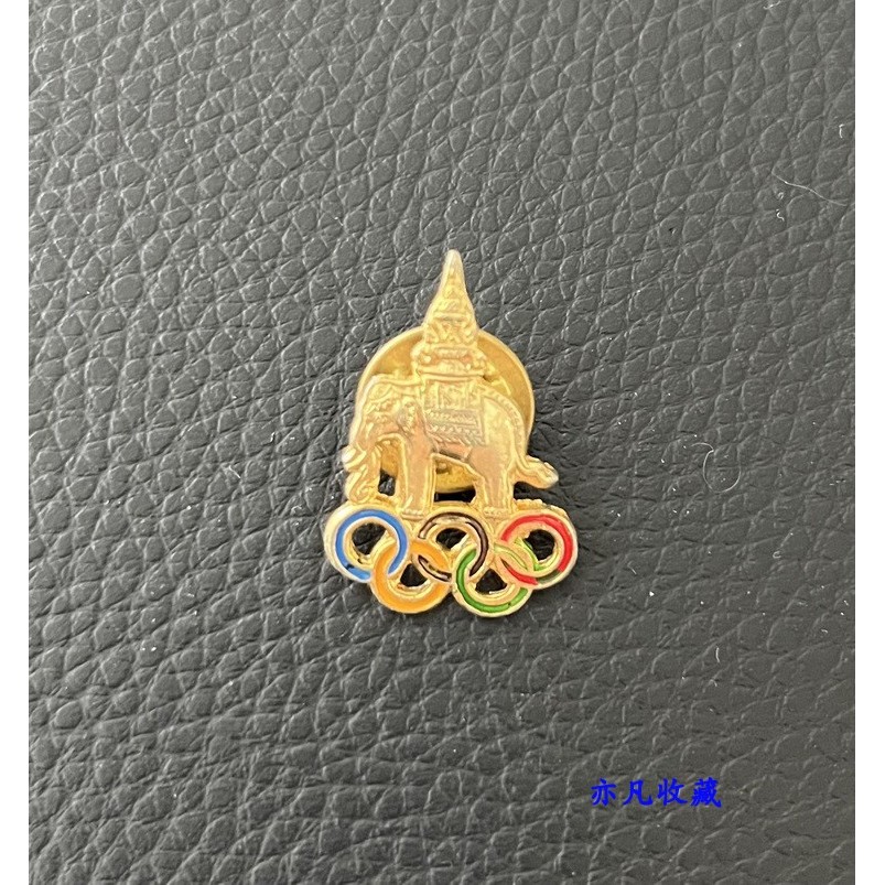 2008 Beijing Olympics Thailand Golden Elephant Badge ตราชาติประเทศไทย ตรา NOC
