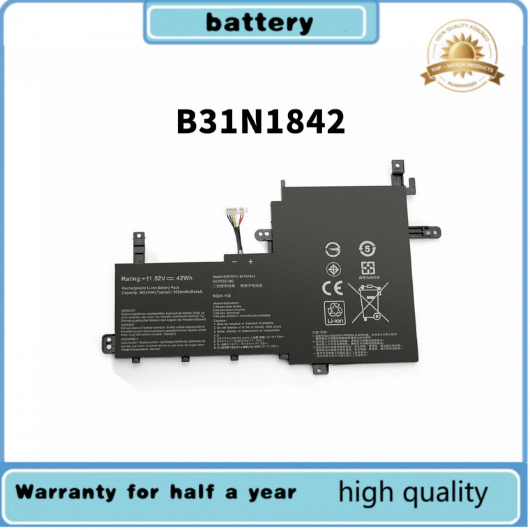 แบตเตอรี่  B31N1842 สำหรับ ASUS VivoBook 15 F513EA F513EP F513IA K513E KM513UA M513IA S513EA S531F S