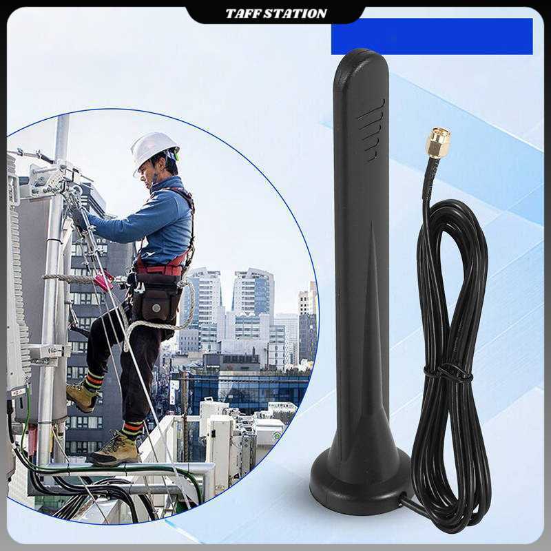 GOXIS Outdoor Waterproof Magnetic 5G SMA Male 15dBi WiFi Router Antenna - GS-15