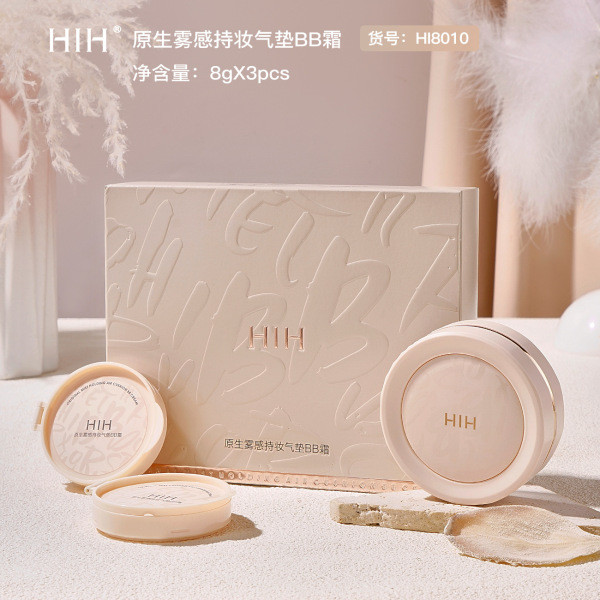 คุชชั่น แป้งพัฟ HIH Original Mist Feel Long-Lasting Makeup Cushion BB Cream คอนซีลเลอร์ธรรมชาติ Mois
