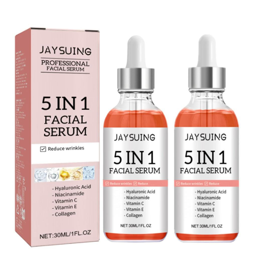 2 ชิ้น 5 COMBINATION 1 Facial EssenceVitamin C Facial Oil5 COMBINATION 1 Anti-aging serumFacial Mois