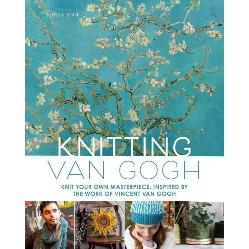 ถัก Van Gogh ถักผลงานชิ้นเอกของคุณเองแรงบันดาลใจจาก Van Gogh Van Gogh ทํางานภาษาอังกฤษต้นฉบับถัก Kri