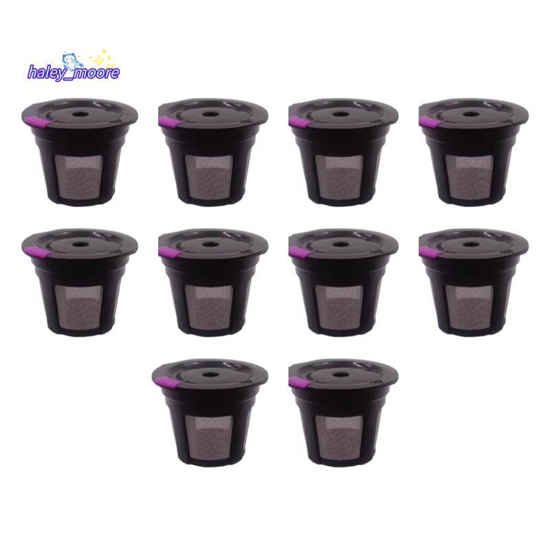 [ส่วนลด H]ชุดฟิลเตอร์กรองกาแฟ K Cups แบบใช้ซ้ําได้ 10 ชิ้นสําหรับ 1.0/2.0 Mini Plus Serie