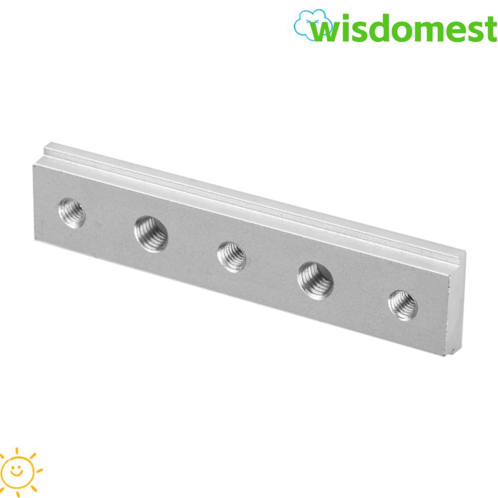 WISDOMEST T Slot Miter Track, 100/200/300 mm 30 / 45 Type Miter Track Jig, สําหรับ T Screw Quick Act