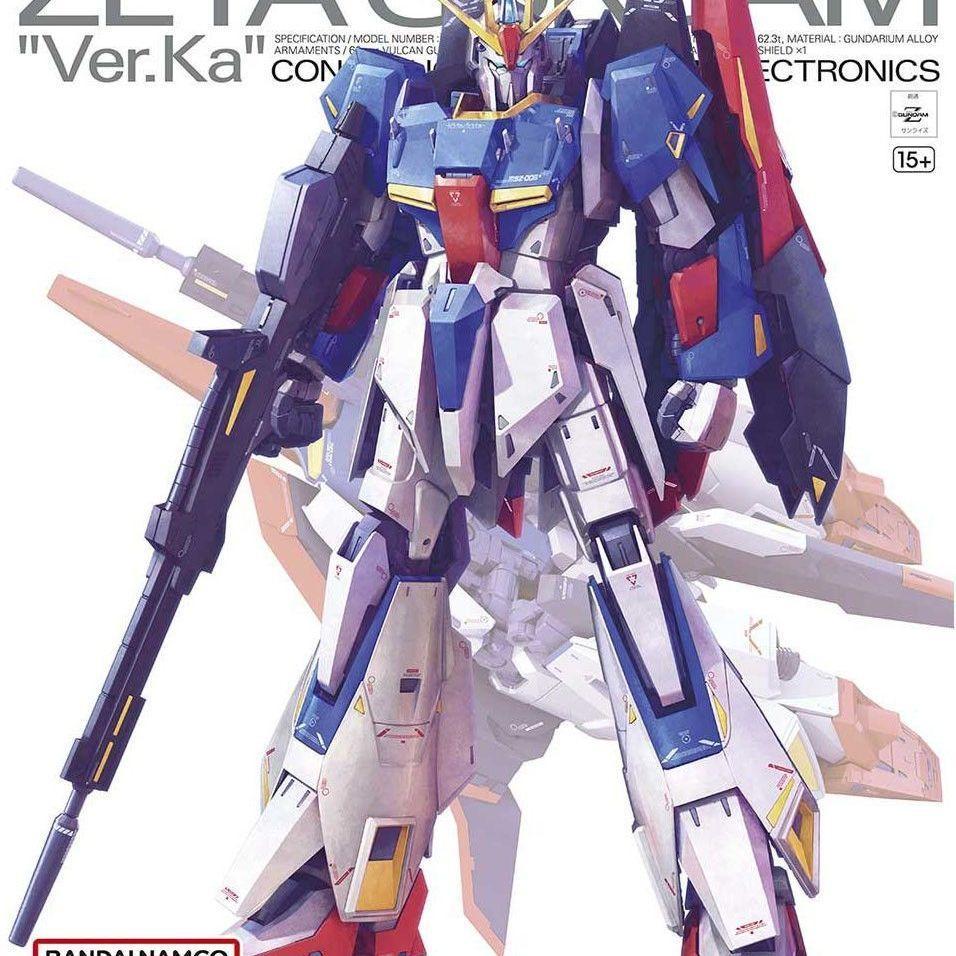 Bandai MG Card Version Z Up to 1/100 ZETA ver.ka Deformable Assembly Model