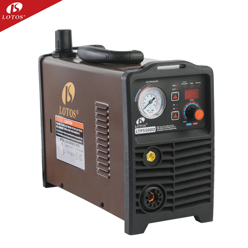 ยี่ห้อใหม่Original Lotos LTP5500 โรงงานราคาเครื่องตัดพลาสม่าแบบพกพา 110V /220V 15 มม.ตัดพลาสม่าCncไฟ