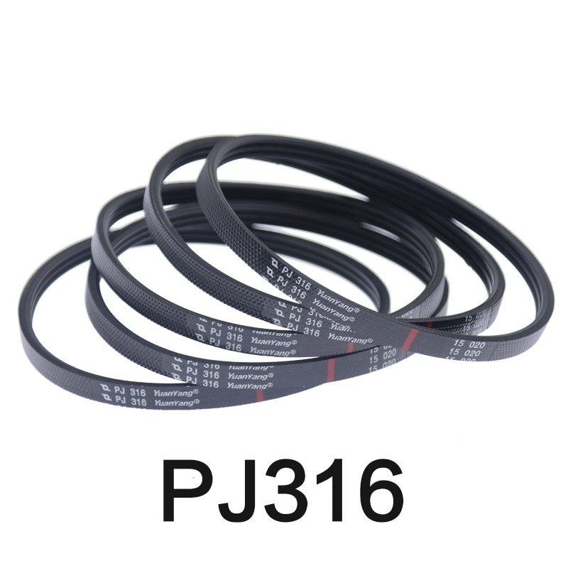 3PJ316 Multi-Wedge 2PJ286 Roller pj376 เข็มขัด Roller Multi-Groove เข็มขัดยืดหยุ่นเข็มขัด pj336 ยาง