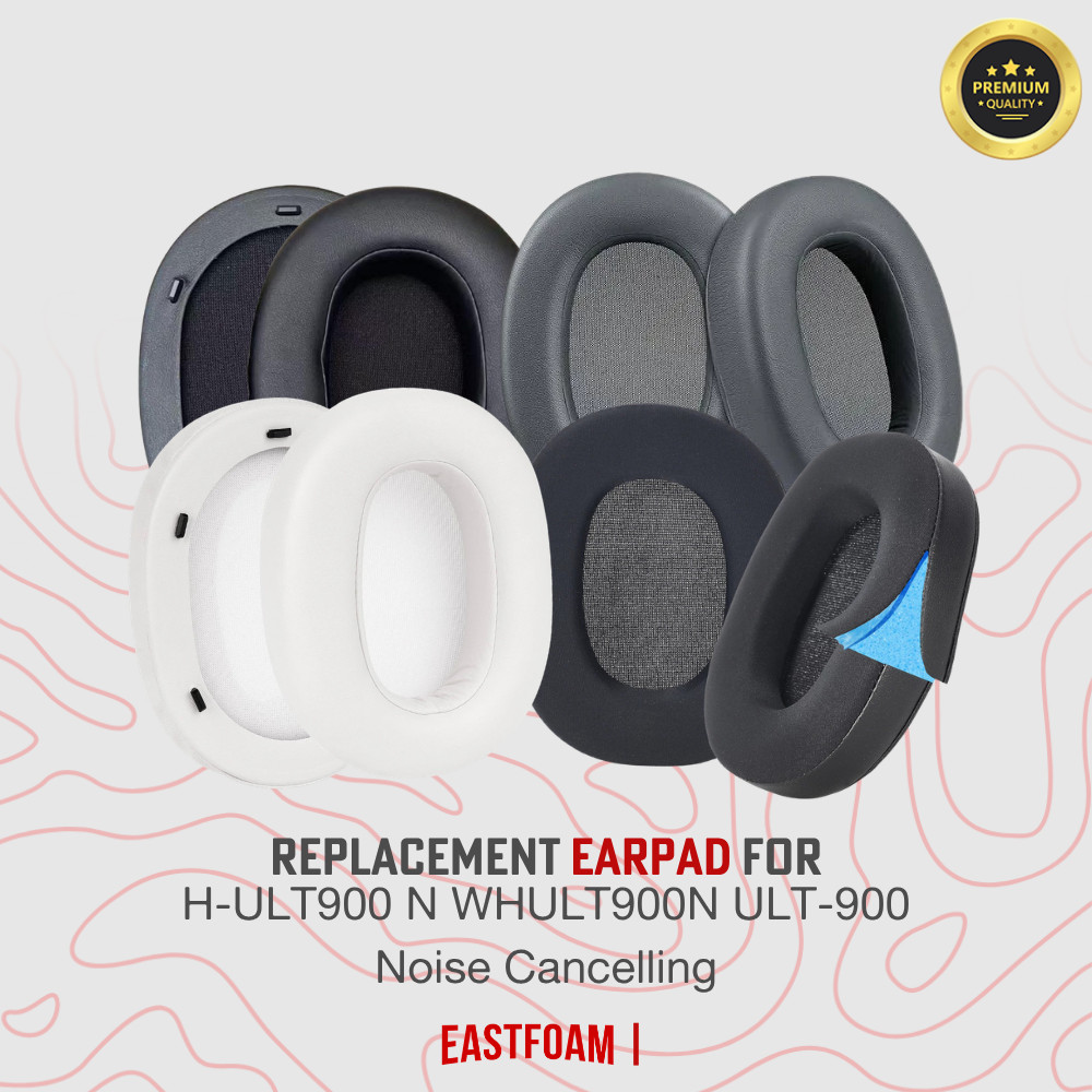 แผ่นโฟม Earpad Earcup WH-ULT900 N WHULT900N ULT-900 Noise Cancelling Ear Cushion