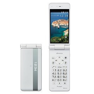 P-smart Mobile Phone P-01J Flip Phone Unlocked ( Used,98%New ) XLFJ