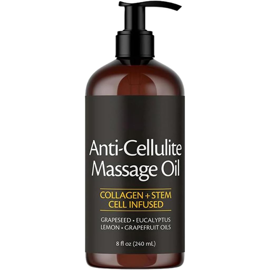 Firming Body Anti-Cellulite Massage Oil พร้อมคอลลาเจนช่วยเรียบเนียนรูปลักษณ์ของเซลลูไลท์และปรับปรุงเ