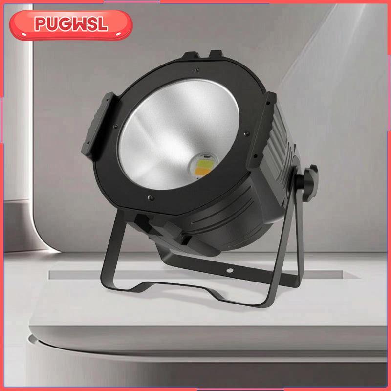 [pugwsl] COB Face Light DMX512 Fixture พร้อมวงเล็บเสียงเปิดใช้งาน Warm White 100W