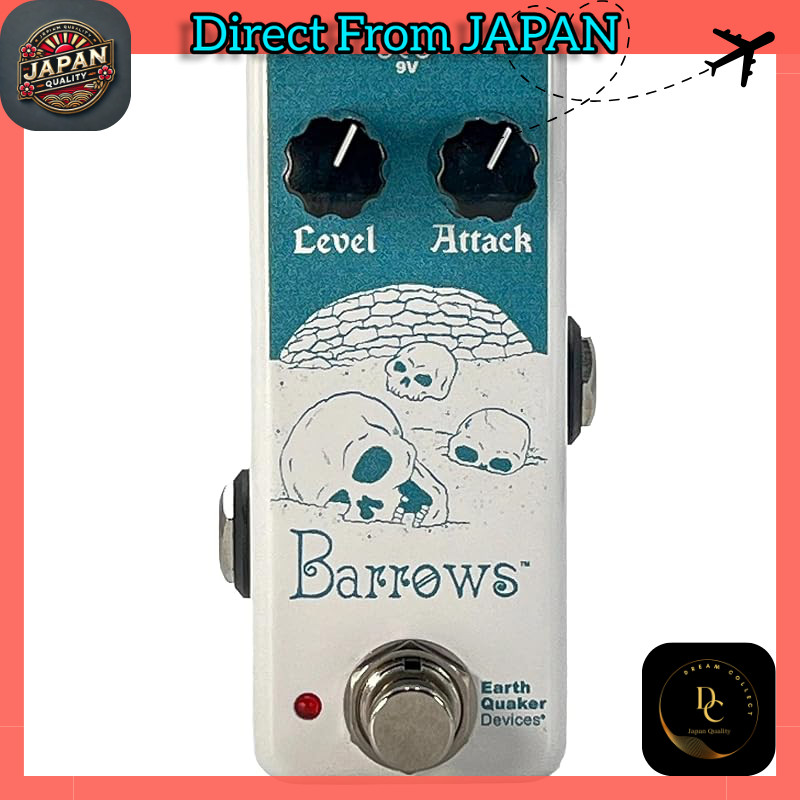 EarthQuaker Devices Barrows Fuzz Attacker Pedal