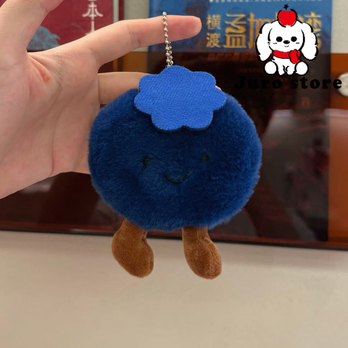 GANTUNGAN JURO BLUEBERRY MAN BAG CHARM/BLUEER MAN BAG HANGER/CUTE BAG HANGER