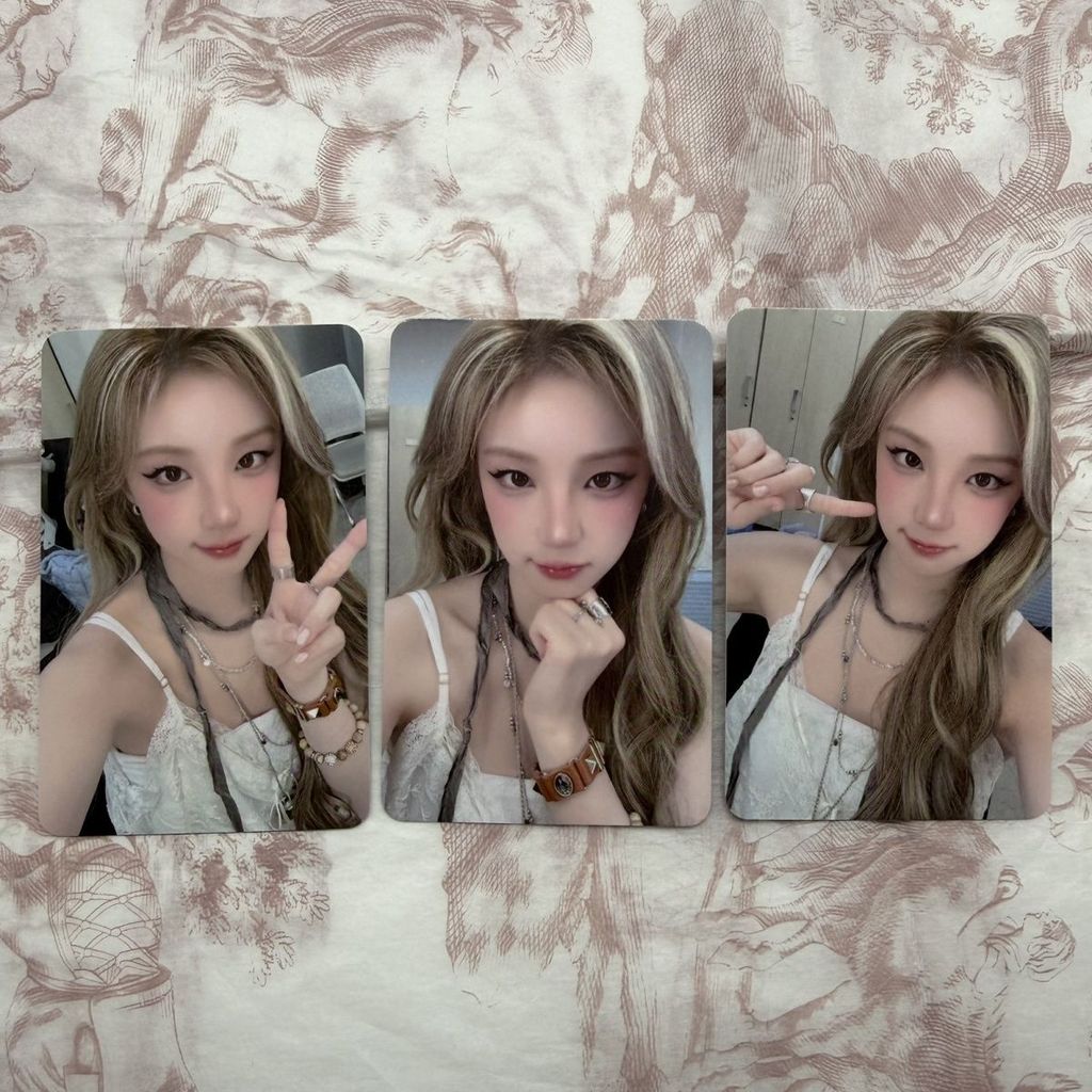 การ์ดนําโชค Yuqi solo2 Nanyi YUQI lo การ์ดนําโชค