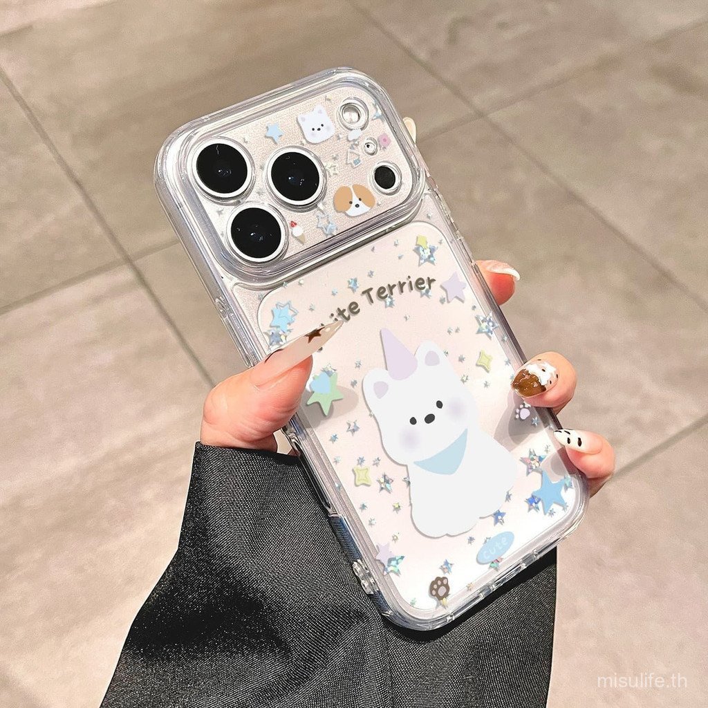 เคสโทรศัพท์ TPU แบบนุ่มโปร่งใสพร้อมพิมพ์สุนัขดาว, คัตเอาท์ที่แม่นยําฝาครอบกันกระแทก Fit Honor 600 400PRO