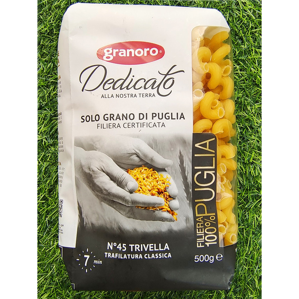 ข้าวสาลีทอง PASTA Twisted PASTA Double Curved Twisted GRANORO TRIVELLA PASTA