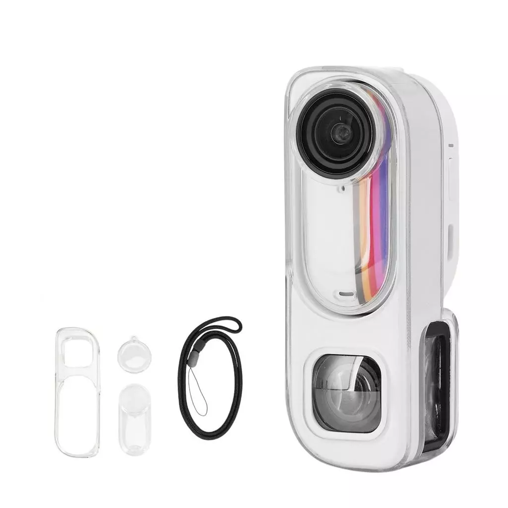 เคสใสสําหรับ Insta360 GO3S Retro Camera - TPU Dust-Proof กันกระแทก Drop-Proof Slim Fit Anti-Scratch Cover Shell thumbnail 4