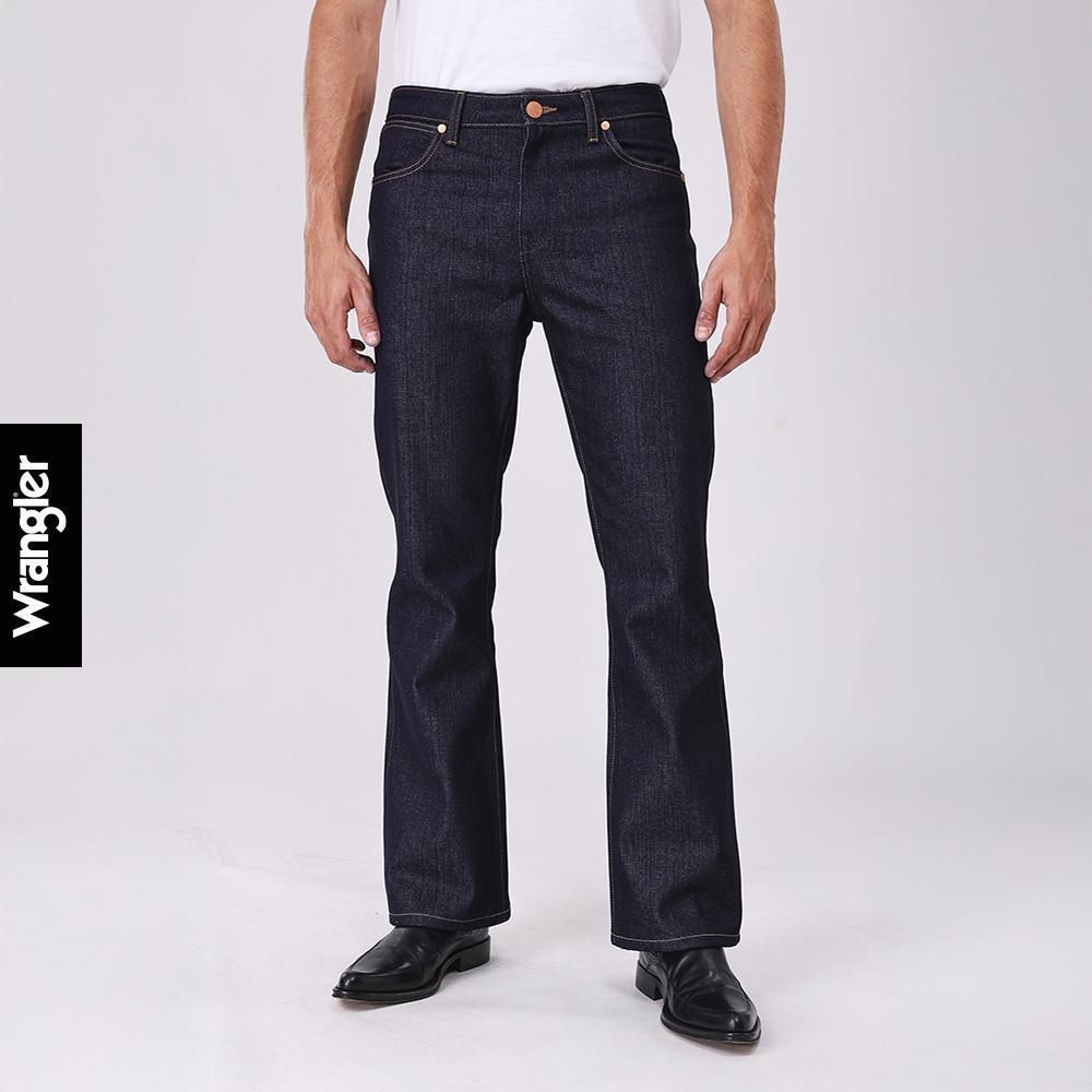 WRANGLER กางเกงยีนส์ผู้ชาย คอลเลคชั่น Beyond Indigo เอวสูง ทรงขาม้า รุ่น WR S426MBOTN24