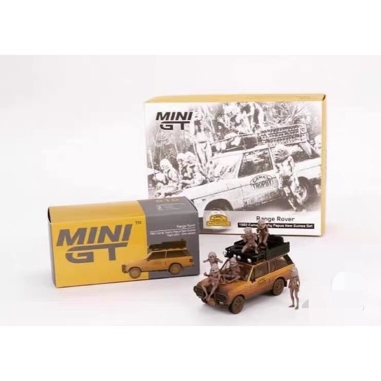 [ที่ยังไม่ได้เปิดใหม่เอี่ยม] minigt No. 510 & MGTS0006 Land Rover