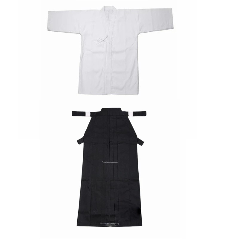 Kendo Uiform Aikido Hapkido ศิลปะการต่อสู้ Keikogi และ Hakama ชุด Kendo Gi