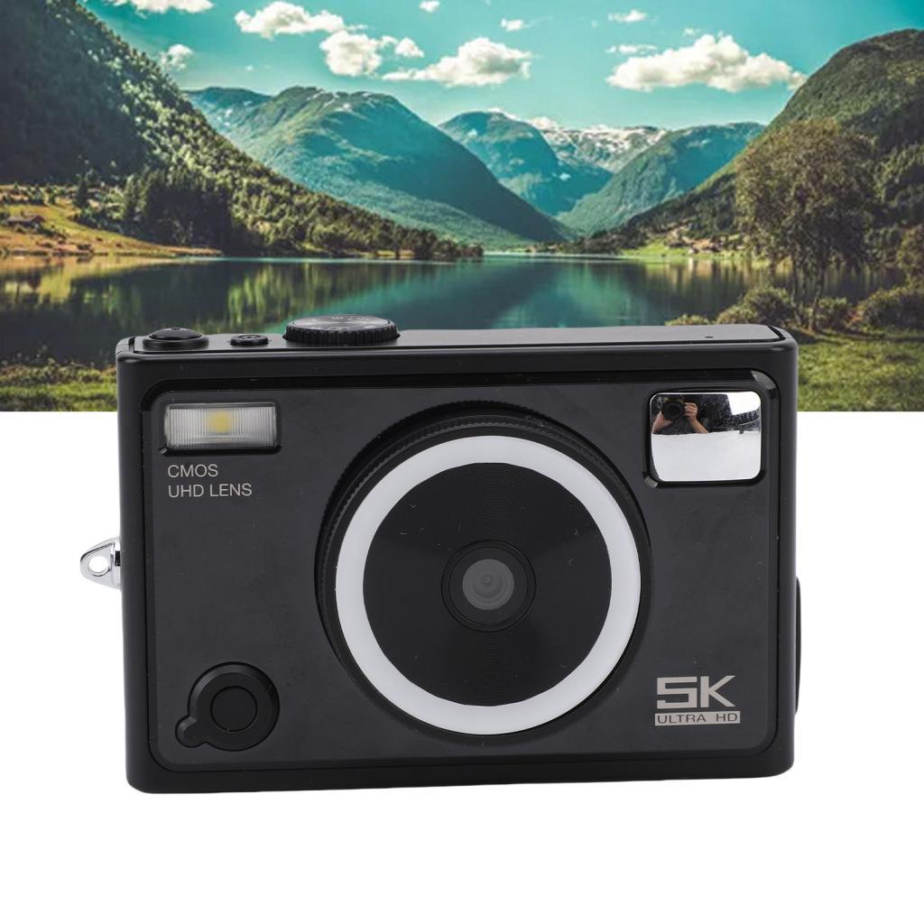 Hahao Zunate 5K กล้องดิจิตอลสําหรับถ่ายภาพ 64MP Vlogging YouTube พร้อมหน้าจอสัมผัส HD 2.8 นิ้ว WiFi 