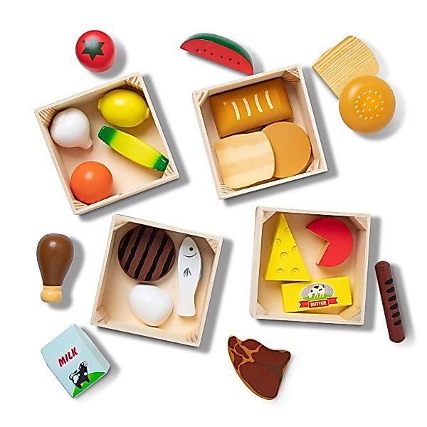 Melissa & Doug لعبة مجموعات الطعام الخمس — صورة 2