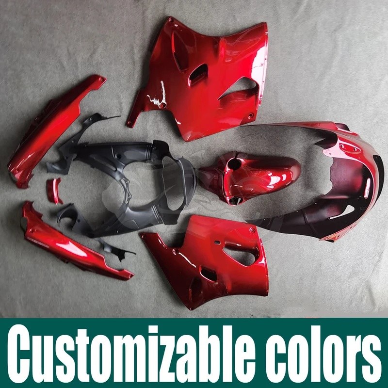 ที่กําหนดเองตัวถังรถจักรยานยนต์ Fit สําหรับ 1993 - 2001 Kawasaki ZZR1100 D ZZR1100D ZX11 Fairing ชุด