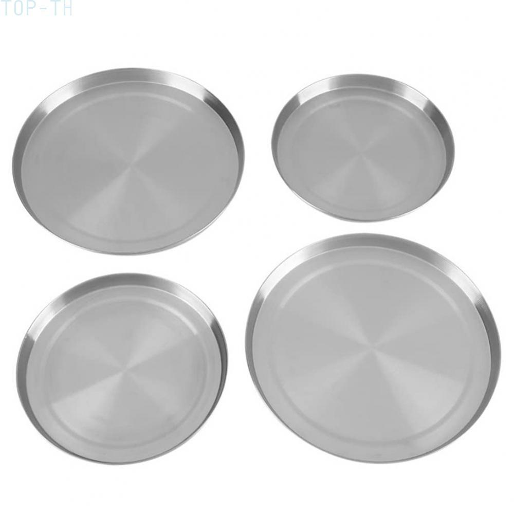 4 Stainless Steel Burner Covers for Electric Stove 2 Pieces 21 cm 2 Pieces 17 cm