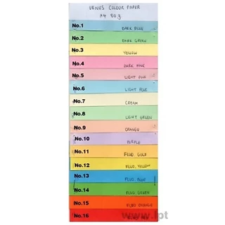 กระดาษถ่ายเอกสารสี Venus / สั่งได้ ออเดอร์ละ 5 รีม