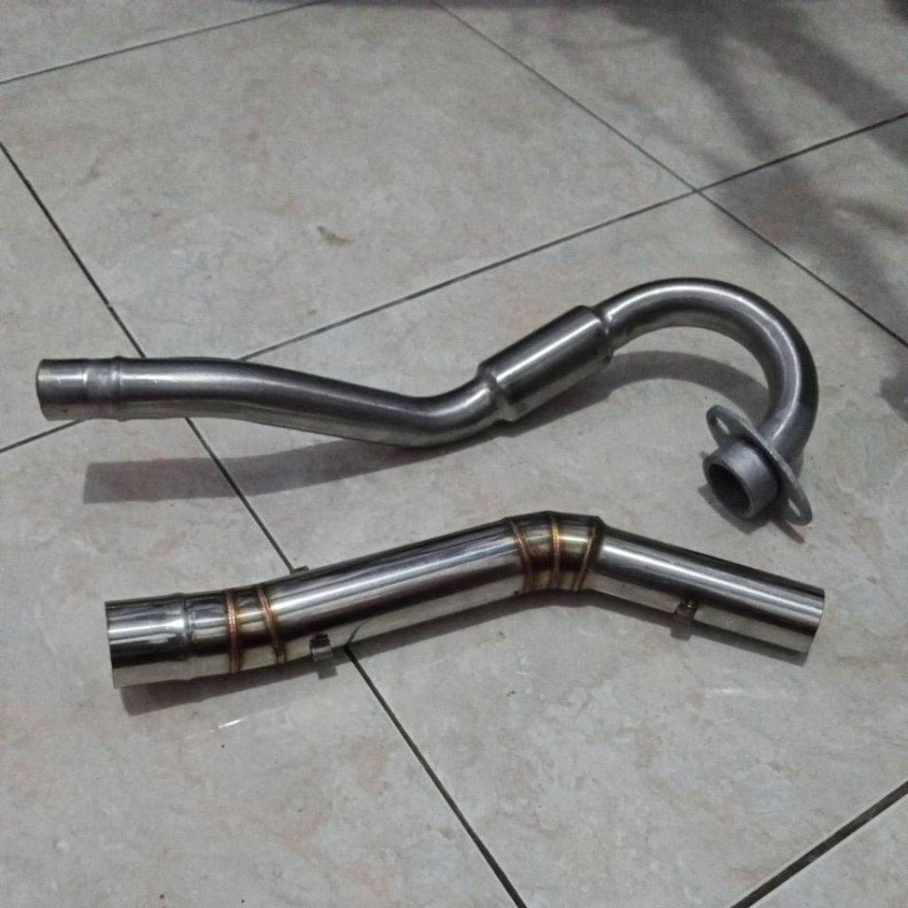 BIG elbow 51mm stainless exhaust xtz 125 xr 150 xr 200 crf 150 klx 150 wr 155