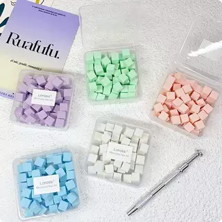 Zuliye789ps] 50pcs Mini Square เล็บฟองน้ําแป้งพัฟเล็บ Art เจลภาษาโปลิชคําเครื่องมือแต่งหน้าเครื่องสําอางค์เล็บบัฟเฟอร์ Blo สําหรับอุปกรณ์แต่งใหม่