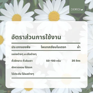 500G/1KG โพแทสเซียมไนเตรท ปุ๋ย 13-0-46 (โพแทสเซียมไนเตรต, ปุ๋ยโพแทสเซียม ไนเตรท) / Potassium nitrate (13-0-46) -Chemrich