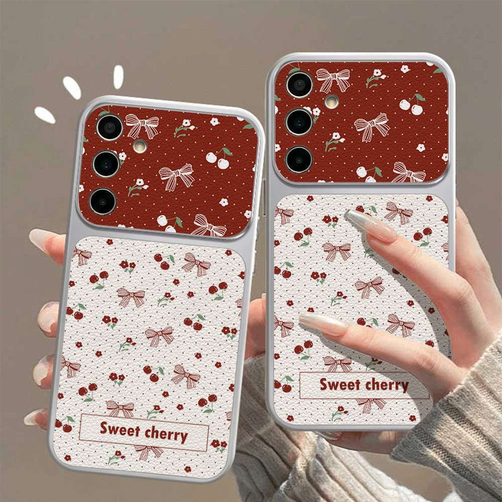 เคสโทรศัพท์หนังเทียมสำหรับ for Samsung A55/A56/S24 Ultra/S25 Ultra/A07/A54/S25 FE/A17 4G & A17 5G/A57/A07 4G &A07 5G/A54