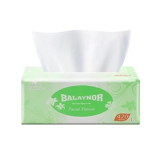 กระดาษทิชชู่​Balaynor กระดาษ​เช็ดหน้า​420 แผ่น​# คุณภาพดี ซับ​น้ำแห้งไว