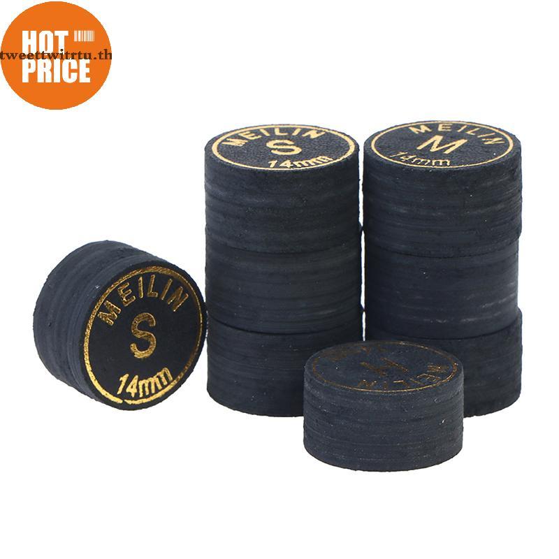 TRTU 14 มม.ญี่ปุ่น Cue Tip คุณภาพสระว่ายน้ําบิลเลียด Pigskin Cue Tip Snooker Cue Tip TH