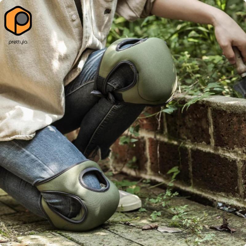 Prettyia Gardening Kneepad สีดํา