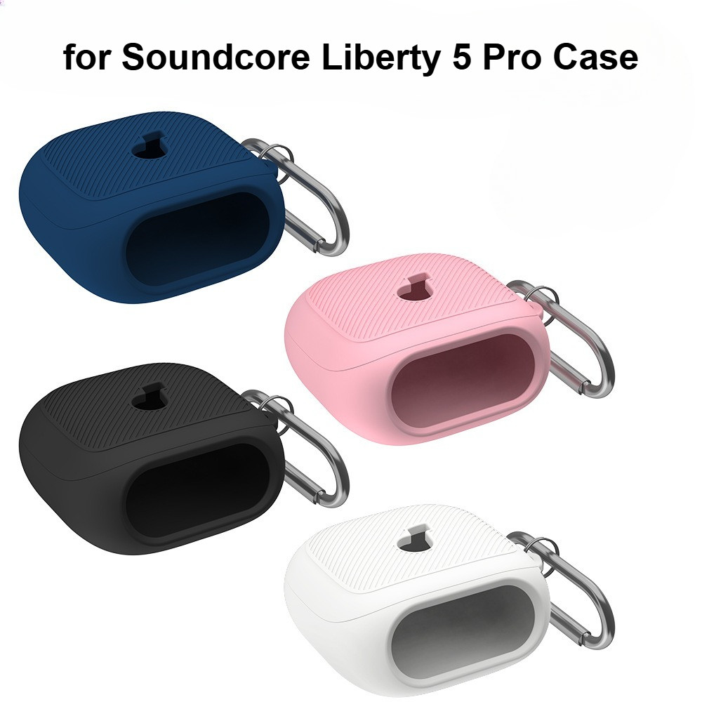 Suitable for Anker Soundcore Liberty 5 Pro Case Silicone Soft Case Compatible with Soundcore Liberty