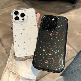 💌Stars💌เคสไอโฟน เข้ากันได้กับ iPhone 17PROMAX 17AIR 16PROMAX 15ProMax 14PLUS 13PRO 12 11-HLGTSF100
