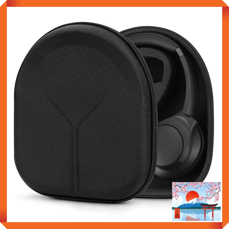 Geekria Shield Headphone Case for Anker Soundcore Q11i, Life Q20, Life Q30, and Space Q45 - Replacem