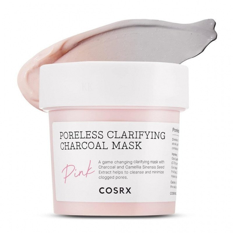 COSRX Pink Pore Purifying Charcoal Mask3.8Ounce/110Gram,เหมาะสําหรับหัวPoresAcne ControlColor-Changi
