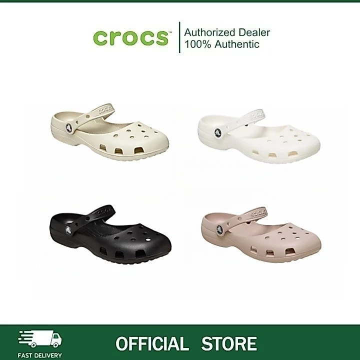[รีวิวดีมาก แนะนำ]CROCS Classic ballet Every day ลุคได้เล้ย มี 4 สี Black & Pink &white&khaki จัดส่งทันทีหลั