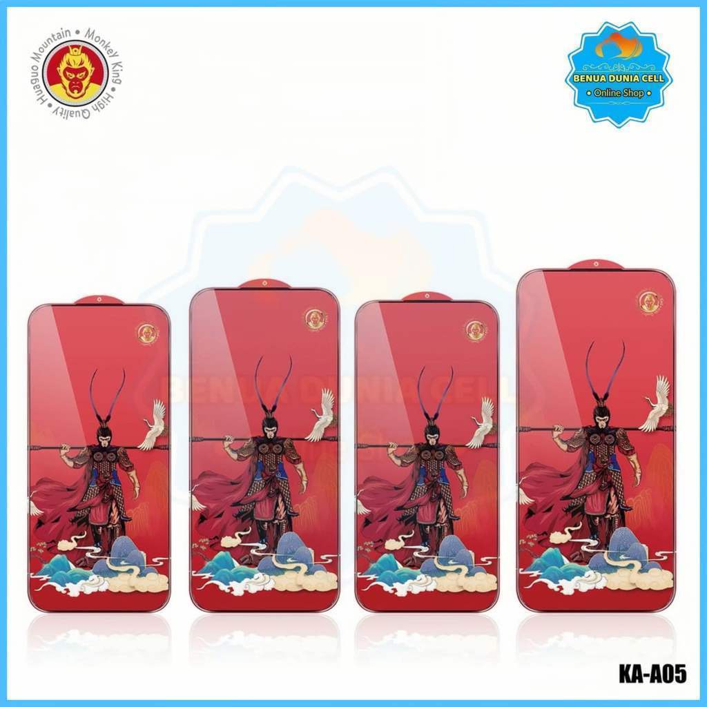 KA - A05 TEMPERED GLASS MONKEY KING สําหรับ INFINIX NOTE 7 LITE NOTE 11 11 NFC NOTE 12 2023 12 G96 1