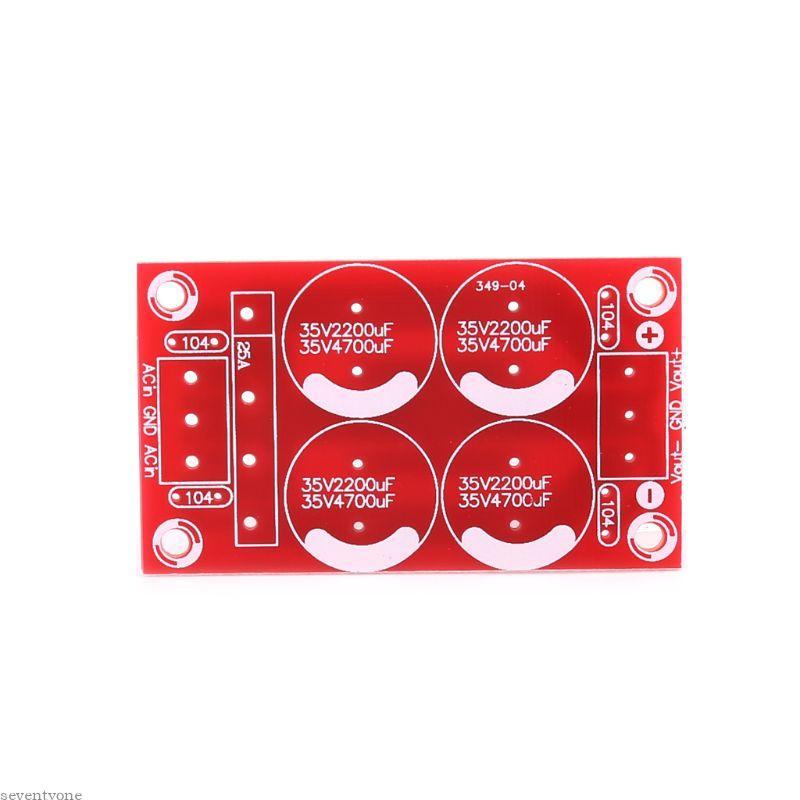SV Rectifier Filter Power Supply Board บวกแรงดันไฟฟ้าเชิงลบ Dual Power PCB B