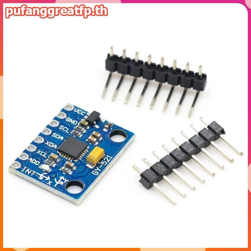 PUCEFP MPU6050 GY-521 3 แกน Accelerometer Gyroscope 6DOF เซนเซอร์โมดูลสําหรับ ESP32 Microcontroller 