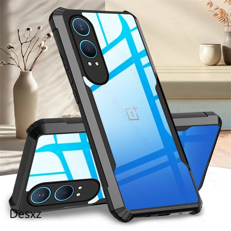 ปลอกกันกระแทกสําหรับ CE4Lite กรณีอะคริลิคโปร่งใสเกราะ Coque OnePlus Nord CE4 Lite CE 4Lite Light 5G 