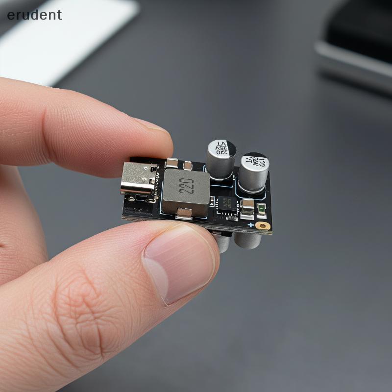 Erudent PD65W Type C Fast Charging โมดูลป้องกันแรงดันไฟฟ้า DIY Power Charger Circuit Board สําหรับอุ