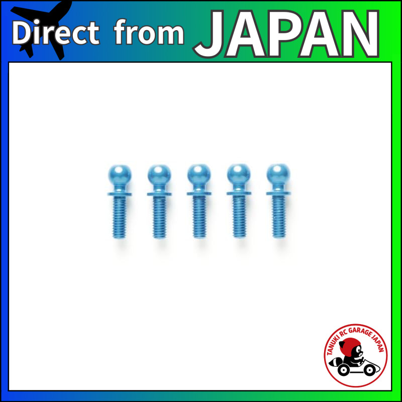 Tamiya OP.907 5x8mm Aluminum Hex Pillar Ball (5 pieces)