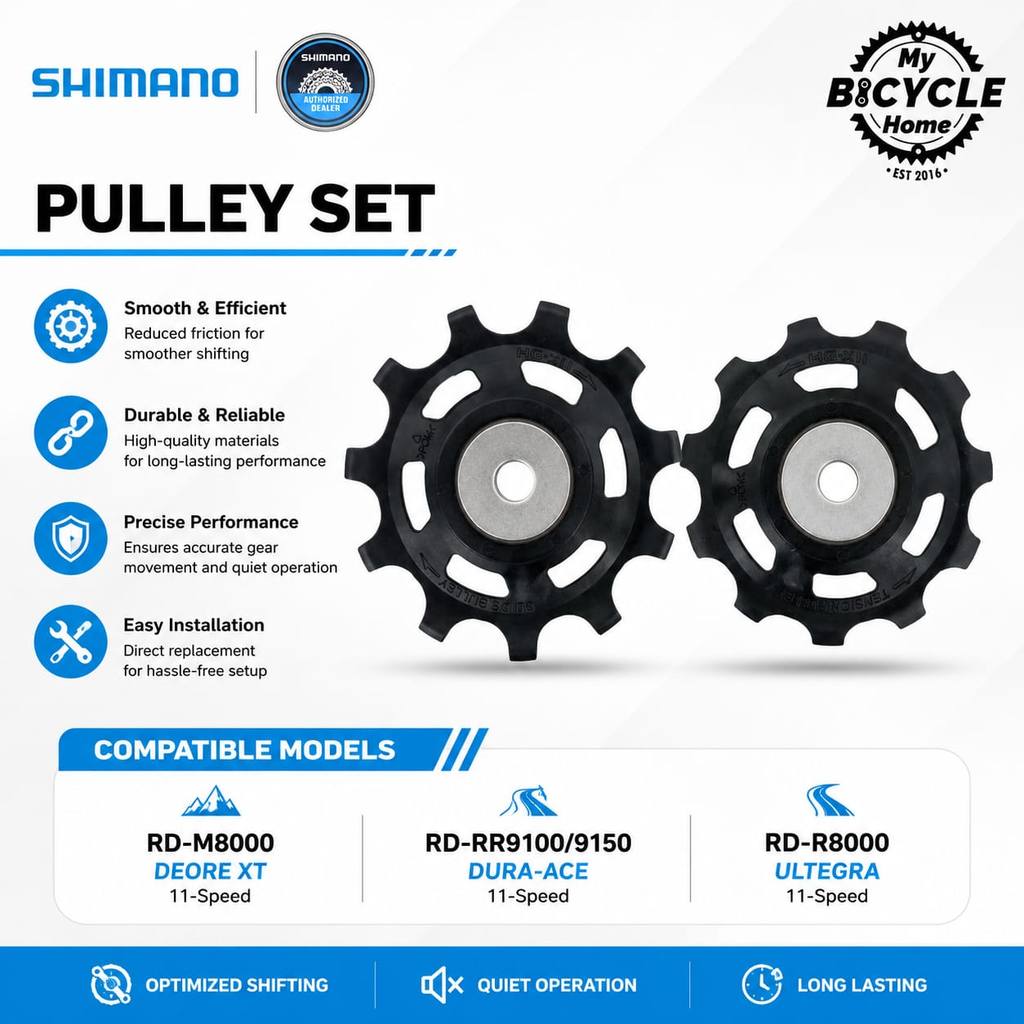 SHIMANO PULLEY SET สําหรับ R8000, R9100, M8000, M773