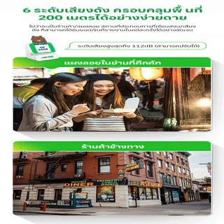 ✨ซื้อ1แถม1✨ลำโพงแจ้งเตือนการรับชำระเงินแบบบลูทูธ/ลำโพงเสียงเรียกเก็บเงิน/ลำโพงอัจฉริยะ【เชื่อมต่อไร้สาย เสียงดังชัด】บลูทูธไร้สาย/กันน้ำ/ทนทาน|กลัวพลาดการชำระเงิน/ไม่ได้รับแจ้ง|แจ้งเตือนทันทีทุกครั้งที่มีการชำระ|เหมาะสำหรับร้านค้า/ร้านขายของ