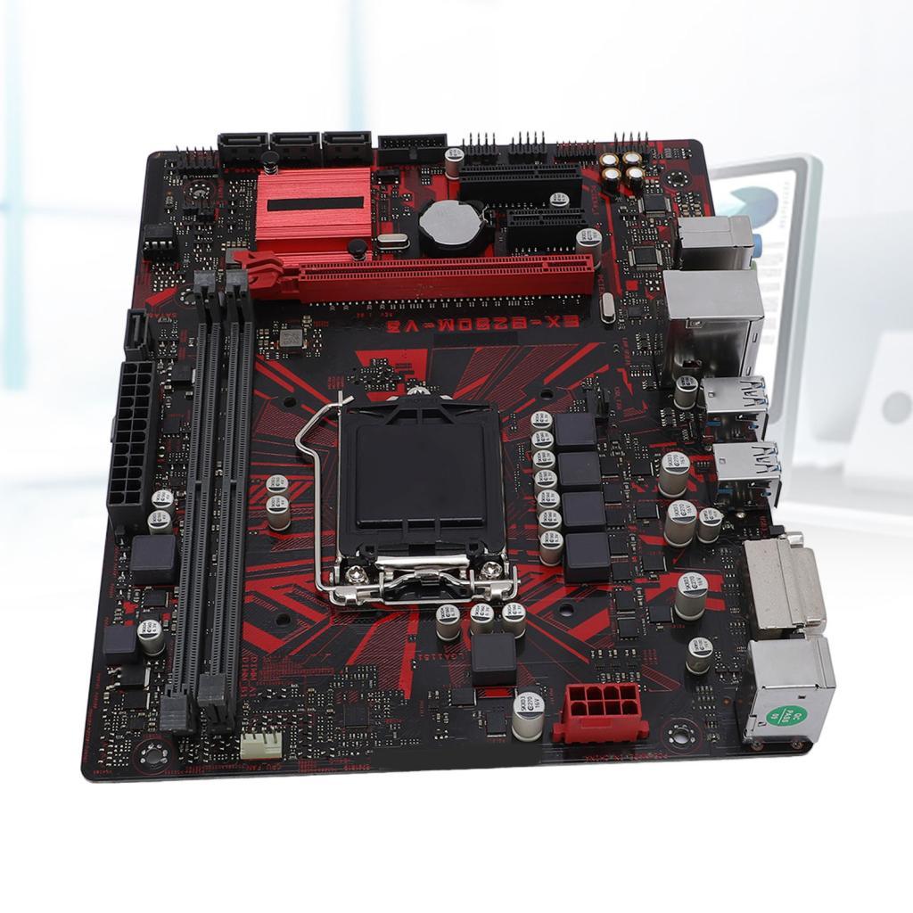 B250M V3 เมนบอร์ดคอมพิวเตอร์ 2 DDR4 DIMM M ATX PCI E 3.0 เดสก์ท็อป forLGA 1151 7th 6th Gen สําหรับ C